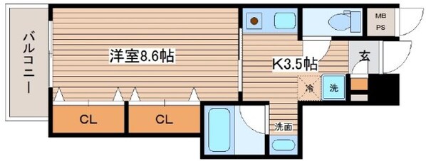 センテニアル東平塚の物件間取画像